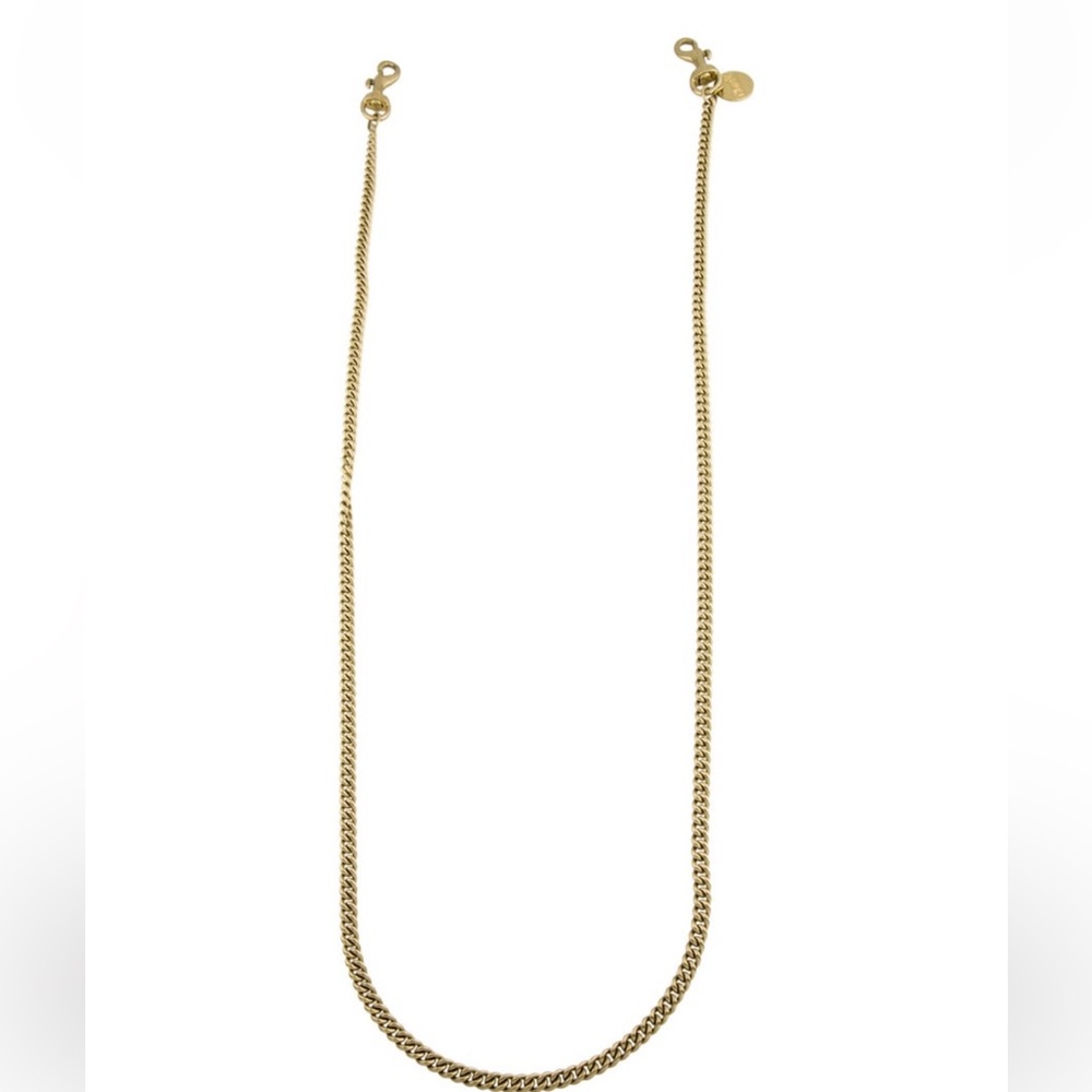 Clare V Vintage Gold Crossbody Chain Strap (Denim bag not included)